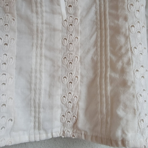 Reformation Isadora Top in Cream size 10 NWT - Picture 9 of 12